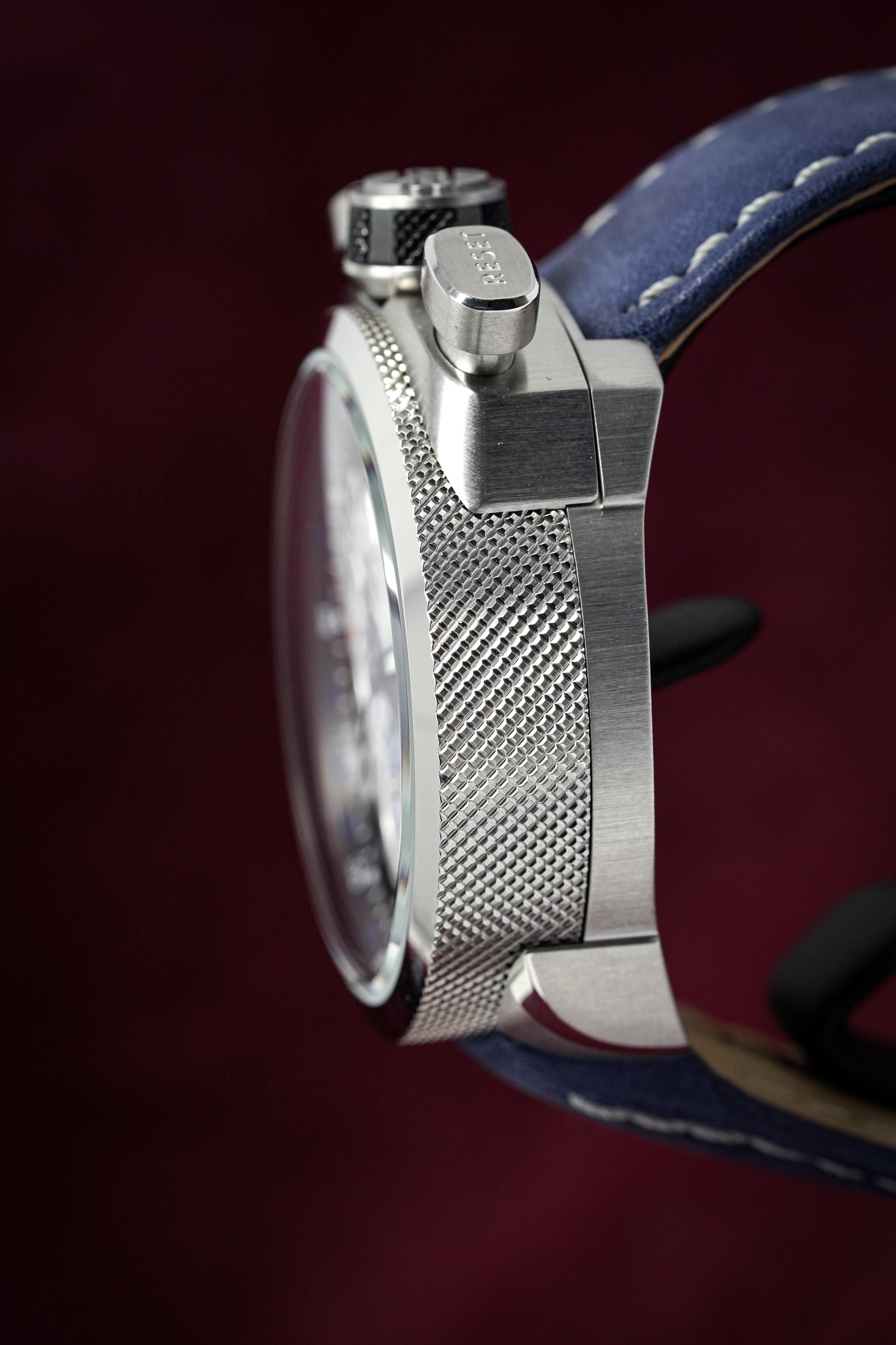 Bomberg Men's Chronograph Watch BOLT-68 Blue wholesalehk.shop