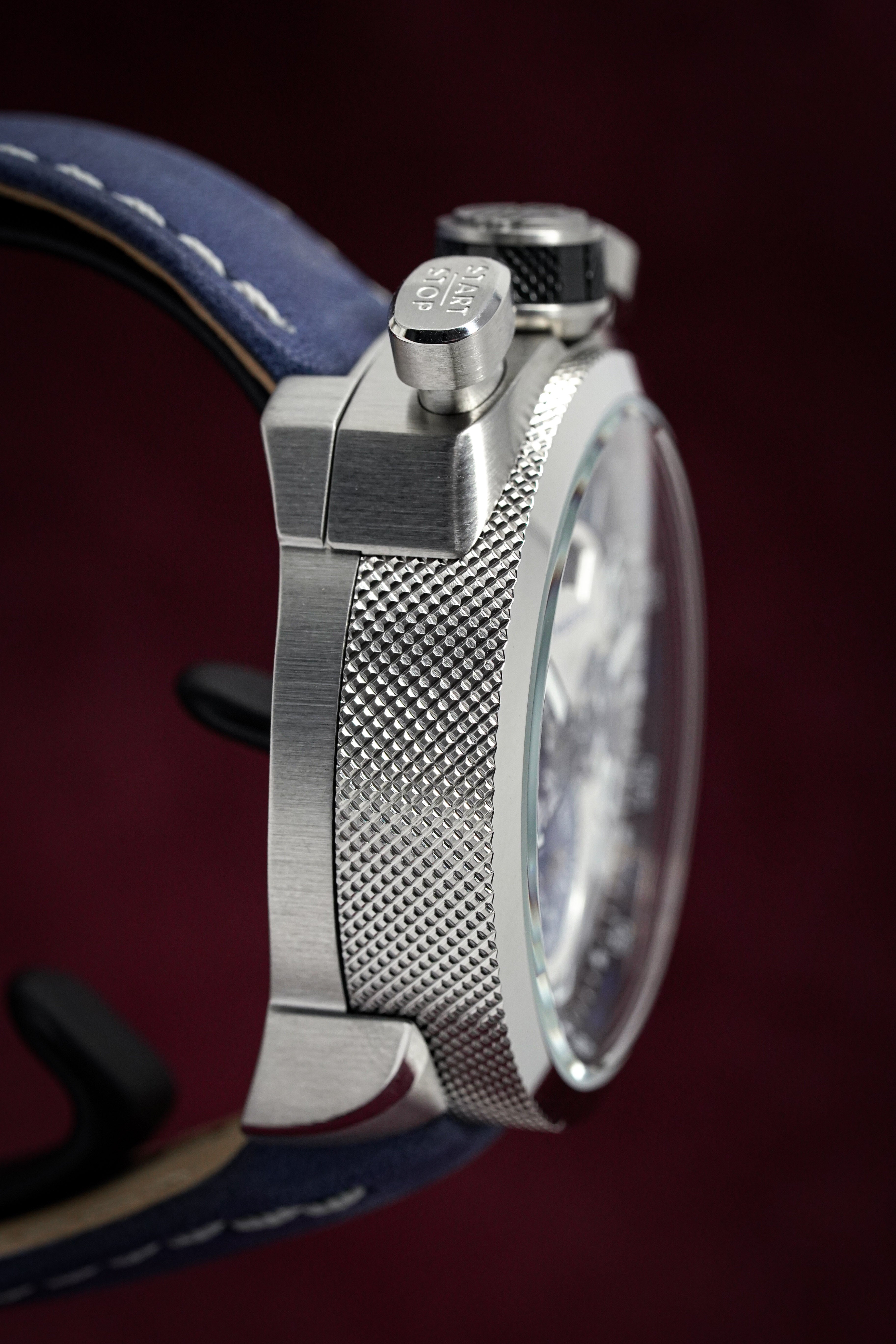Bomberg Men's Chronograph Watch BOLT-68 Blue wholesalehk.shop