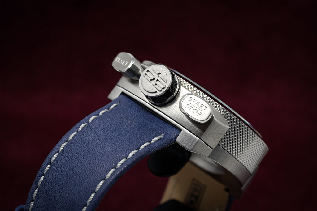 Bomberg Men's Chronograph Watch BOLT-68 Blue wholesalehk.shop