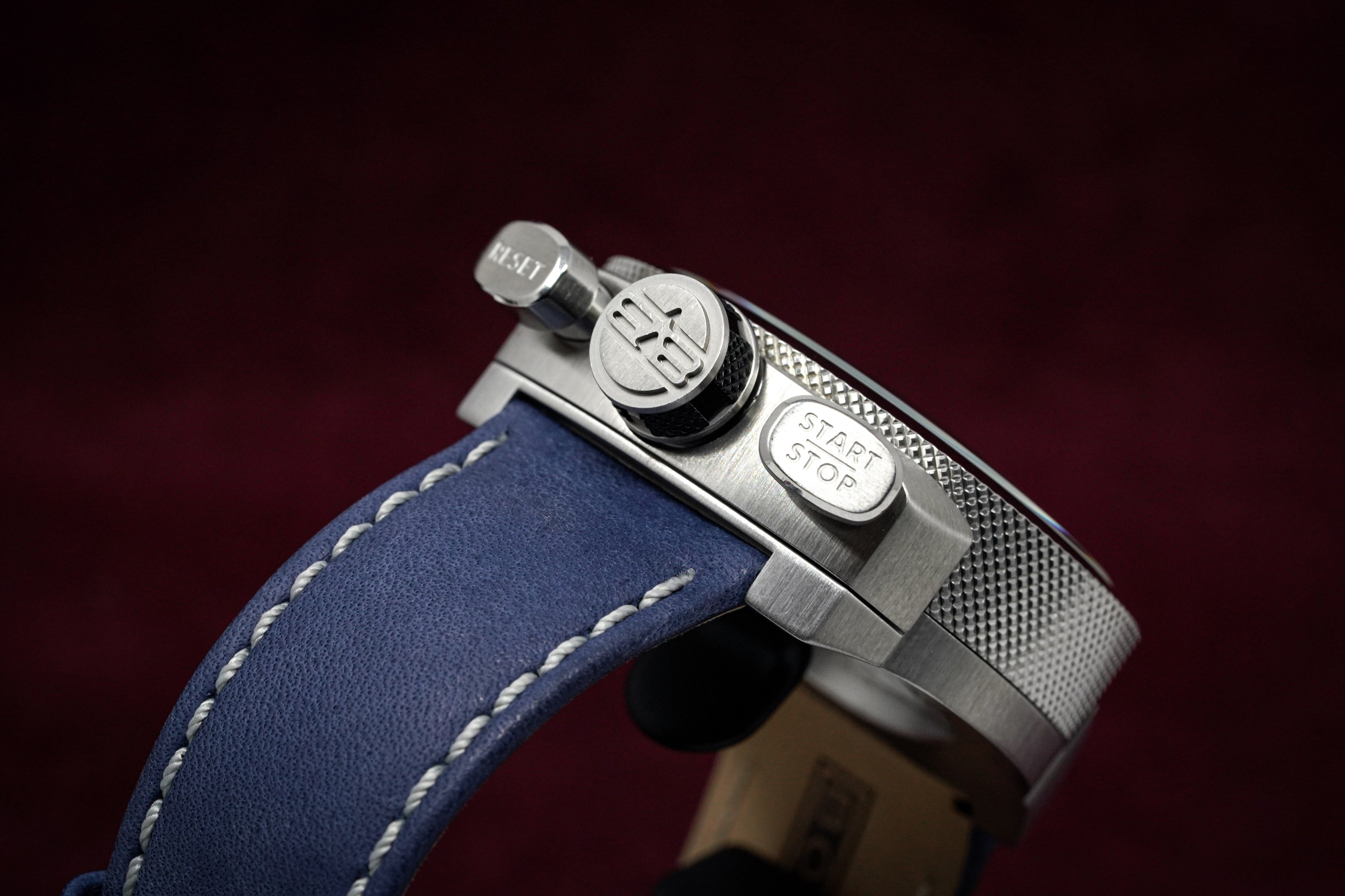 Bomberg Men's Chronograph Watch BOLT-68 Blue wholesalehk.shop
