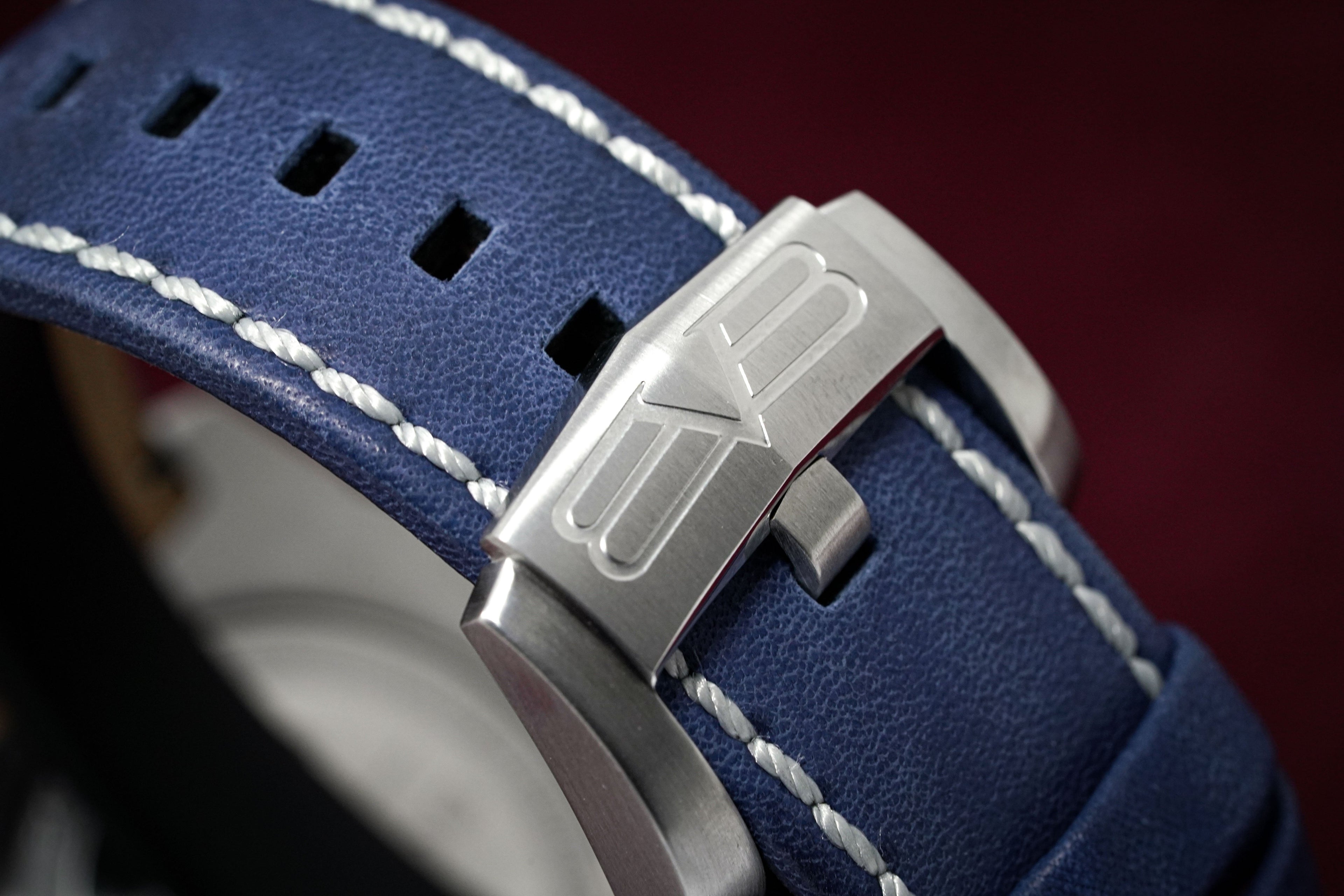 Bomberg Men's Chronograph Watch BOLT-68 Blue wholesalehk.shop