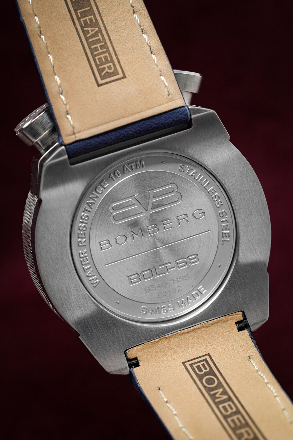 Bomberg Men's Chronograph Watch BOLT-68 Blue wholesalehk.shop