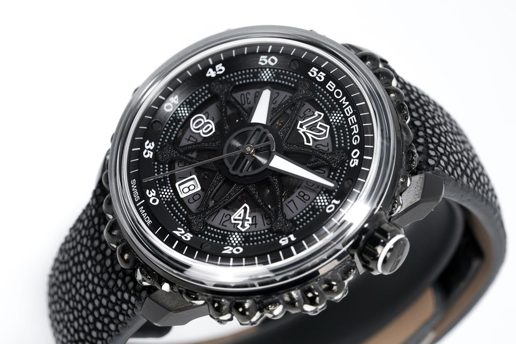 Bomberg Watch BB-01 Automatic Black Catacomb Limited Edition wholesalehk.shop