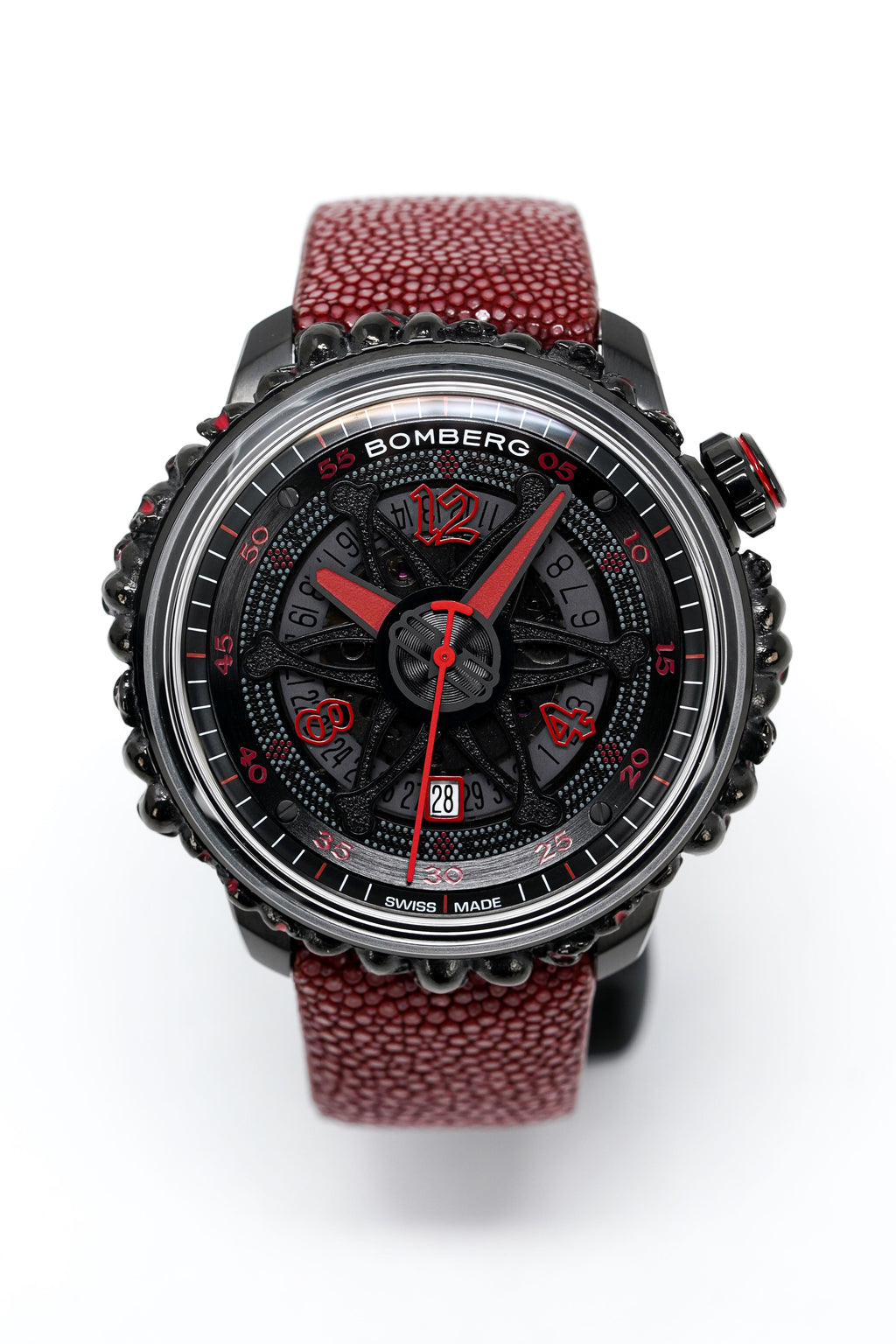 Bomberg Watch BB-01 Automatic Red Catacomb Limited Edition wholesalehk.shop
