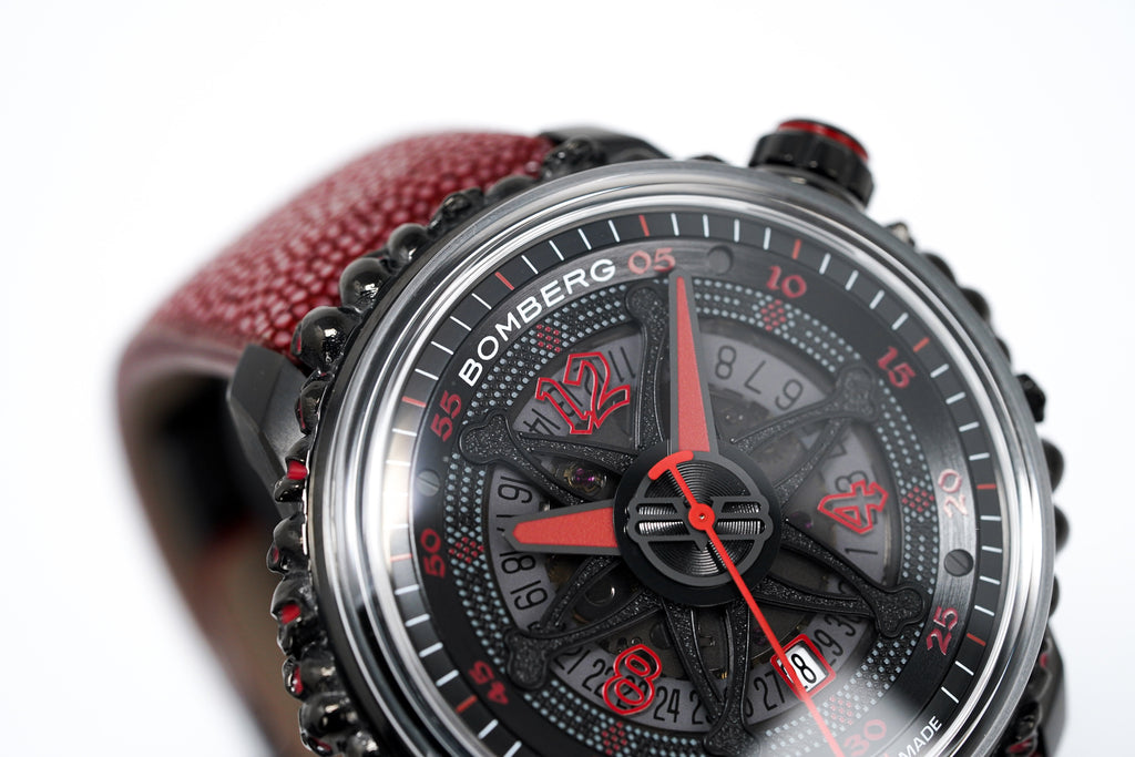 Bomberg Watch BB-01 Automatic Red Catacomb Limited Edition wholesalehk.shop