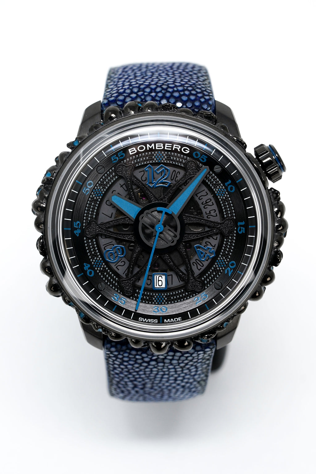 Bomberg Watch BB-01 Automatic Blue Catacomb Limited Edition wholesalehk.shop