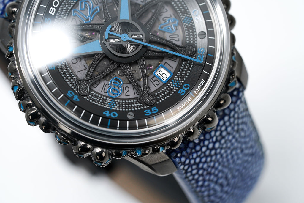 Bomberg Watch BB-01 Automatic Blue Catacomb Limited Edition wholesalehk.shop