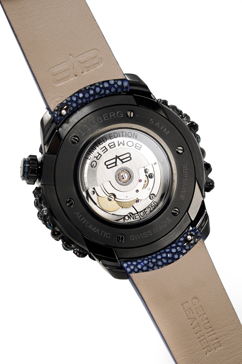 Bomberg Watch BB-01 Automatic Blue Catacomb Limited Edition wholesalehk.shop