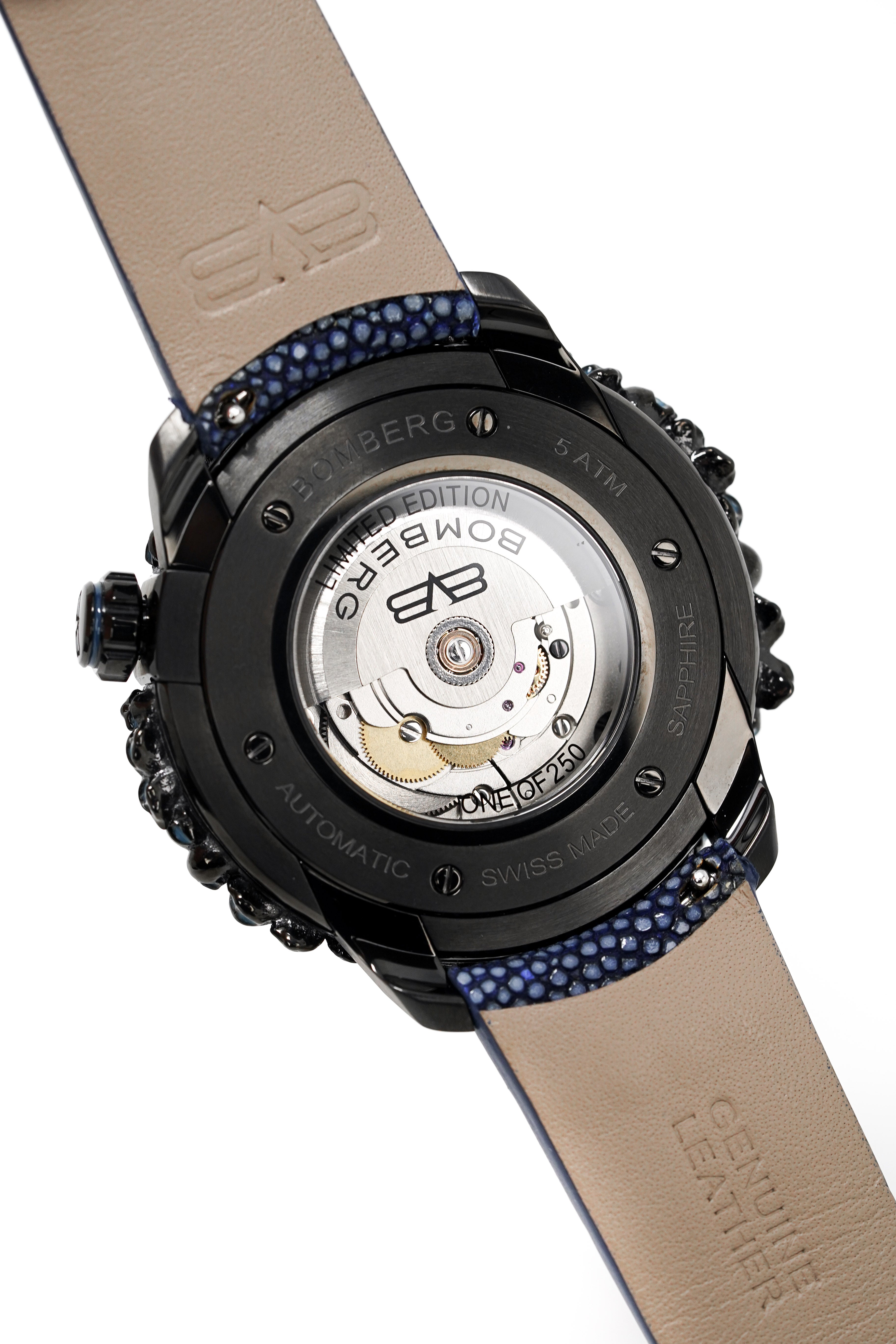 Bomberg Watch BB-01 Automatic Blue Catacomb Limited Edition wholesalehk.shop