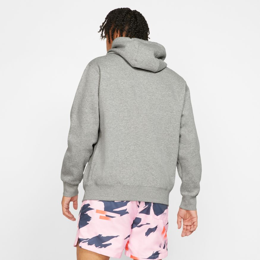 Men's Nike Sportswear Club Fleece Pullover Hoodie "DK Grey Heather"