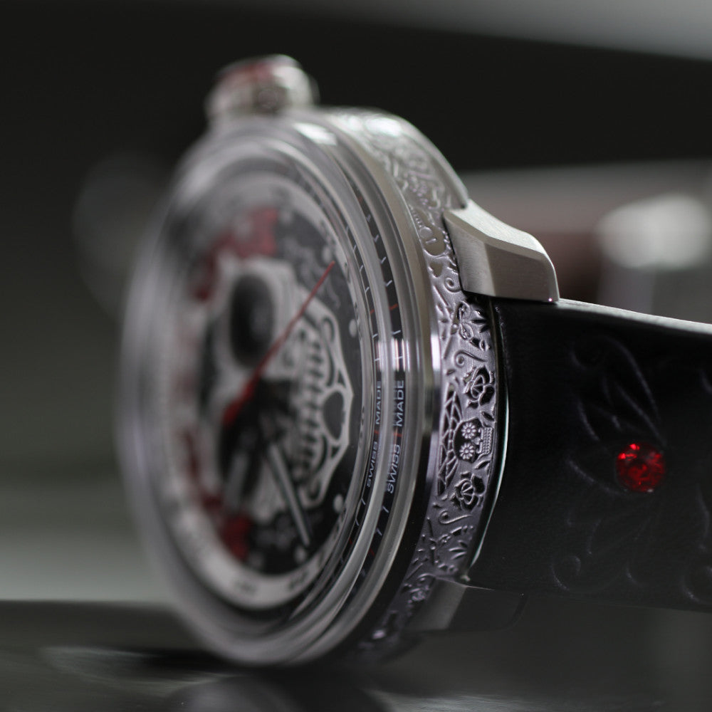 Bomberg BB-01 Automatic Día de los Muertos Limited Edition Watch wholesalehk.shop