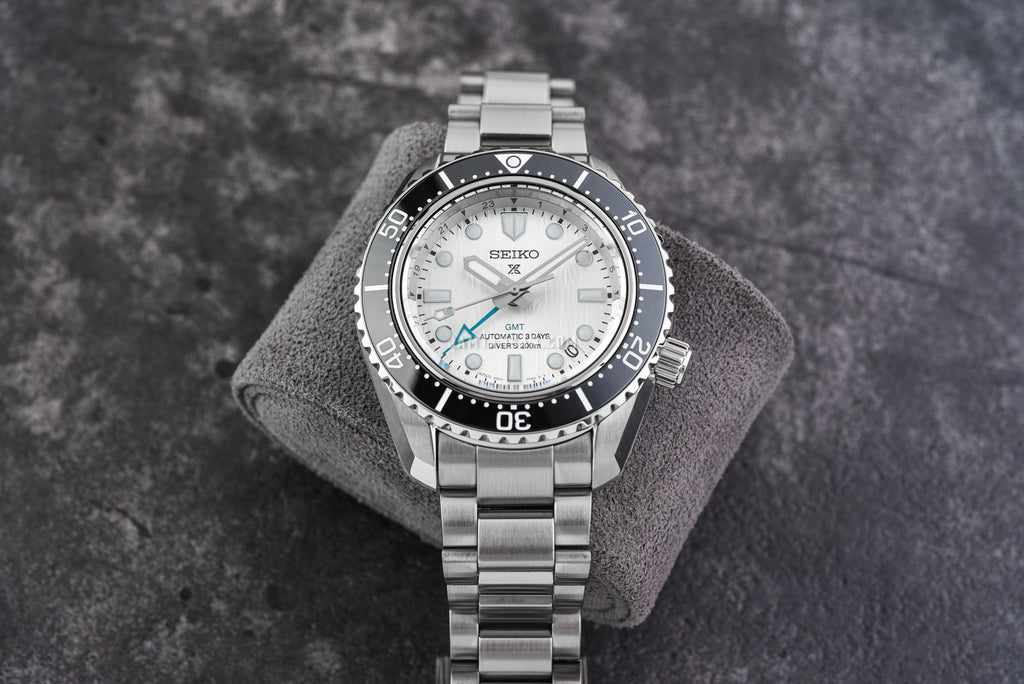 Seiko Prospex Sea Arctic Ocean GMT Limited Edition Silver Dial Silver Steel Strap Watch For Men - SPB439J1 wholesalehk.shop