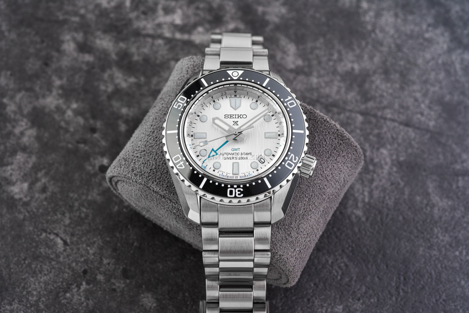 Seiko Prospex Sea Arctic Ocean GMT Limited Edition Silver Dial Silver Steel Strap Watch For Men - SPB439J1 wholesalehk.shop