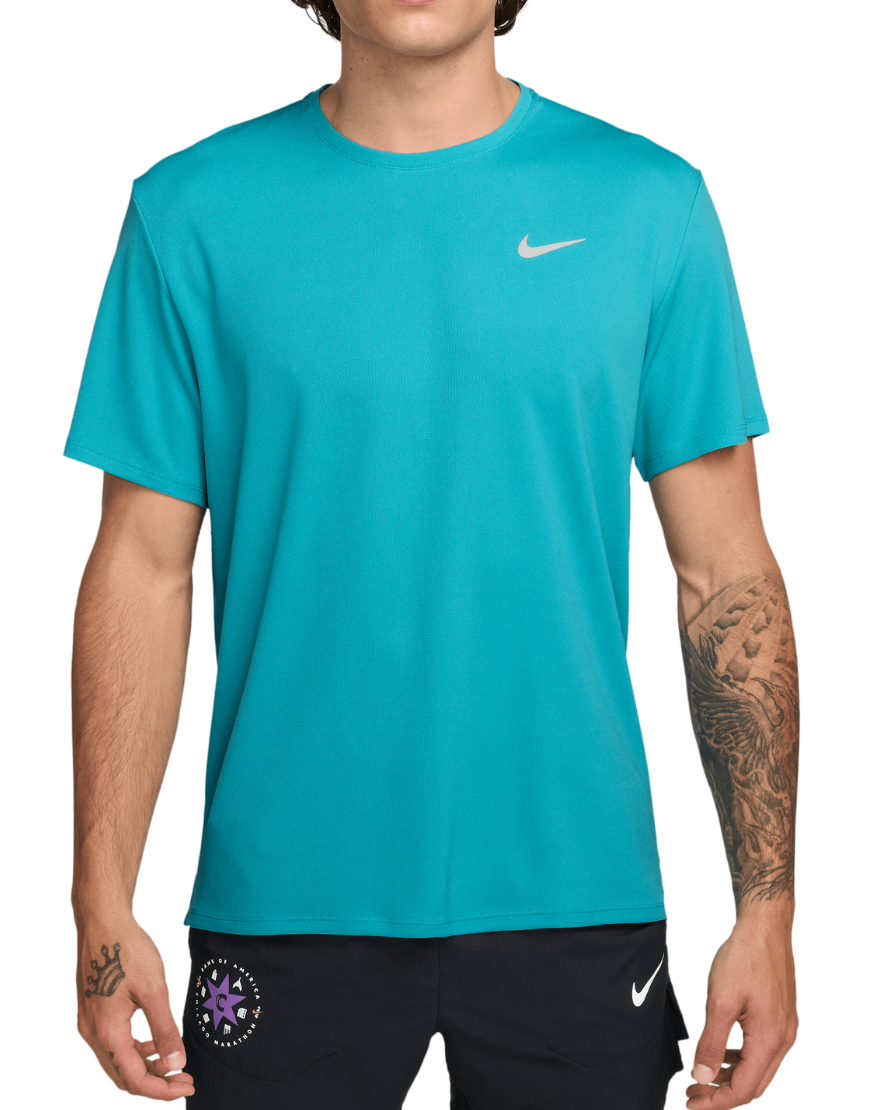 2026 New Arrival Men's Dri-Fit UV Miler Tee :Dusty Cactus | Reflective Silver wholesalehk.shop