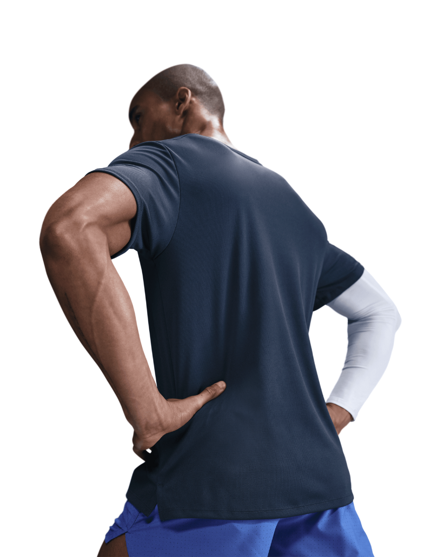 2026 New Arrival Men's Dri-FIT UV Miler Tee: Thunder Blue wholesalehk.shop