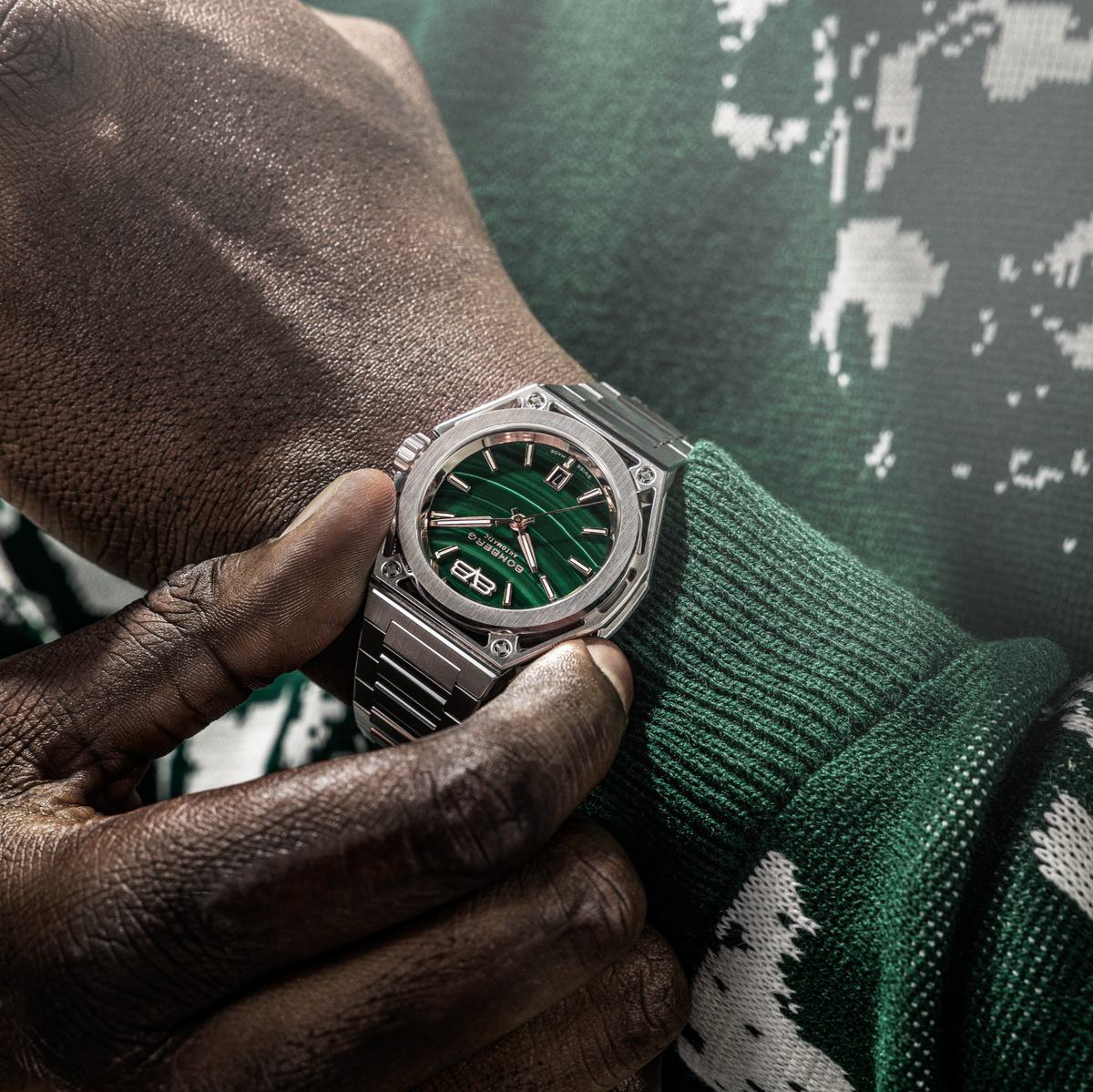 2026 New Arrival EDGE MALACHITE GOLD wholesalehk.shop