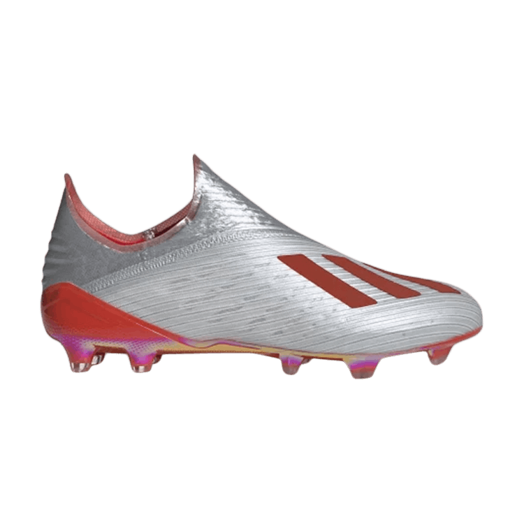 adidas X 19+ FG Silver Metallic Hi Res Red