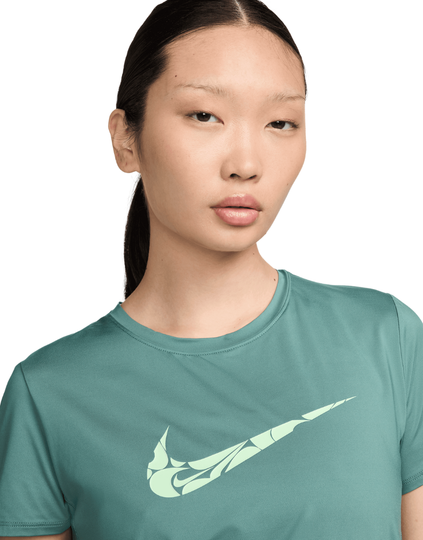 2026 New Arrival Women's One Swoosh Dri-FIT Short-Sleeve Running Top :Bicoastal | Vapor Green wholesalehk.shop