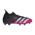 adidas Predator Freak 1 FG J Demonskin Black Shock Pink