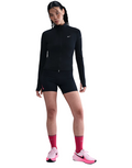 2026 New Arrival Women's Dri-FIT AeroSwift Running Shorts: Black/Aster Pink/Green Shock wholesalehk.shop