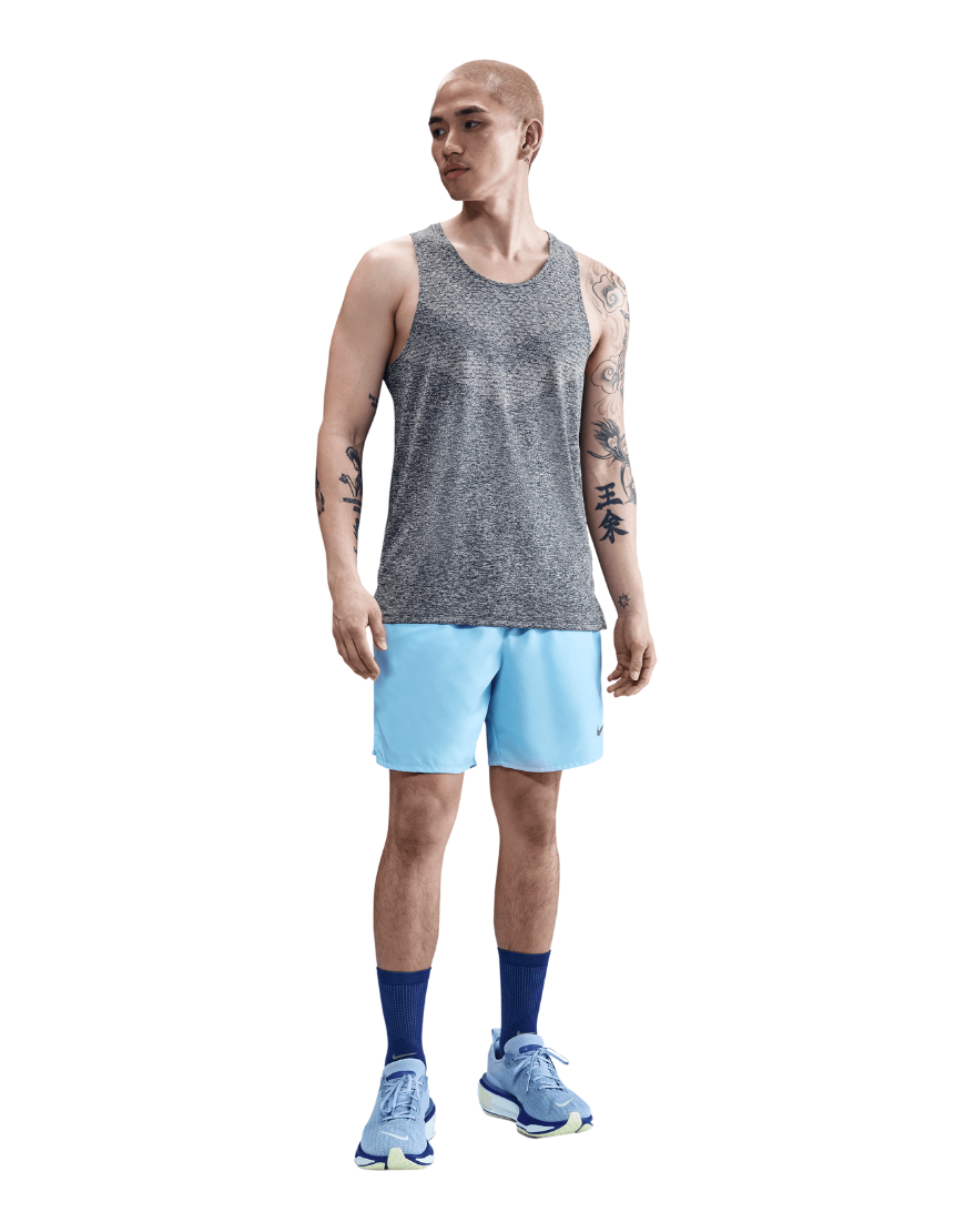2026 New Arrival Men's Dri-FIT ADV Running Tank Top :Thunder Blue | Reflective Silver wholesalehk.shop