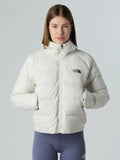 2026 New Arrival Giacca in Piumino con Cappuccio Hyalite Bianco wholesalehk.shop