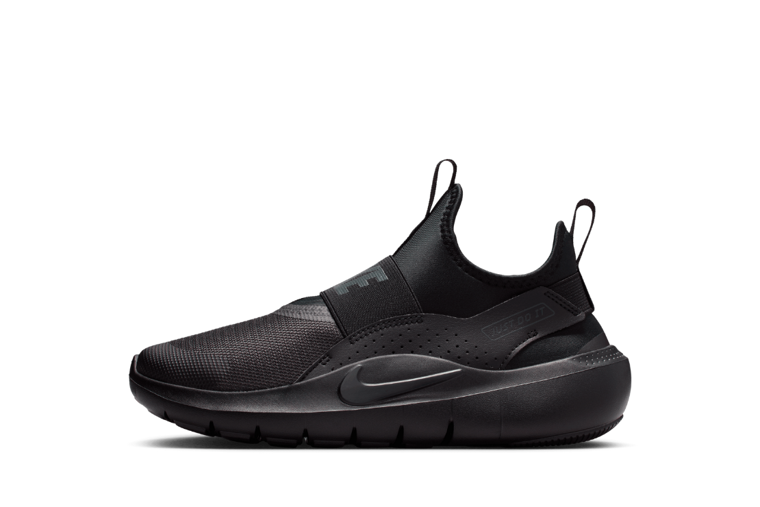 2026 New Arrival Flex Runner 4 (GS) Older Kids' :Black | Anthracite wholesalehk.shop