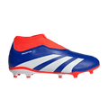adidas Predator League Laceless FG Lucid Blue Cloud White Solar Red (GS)