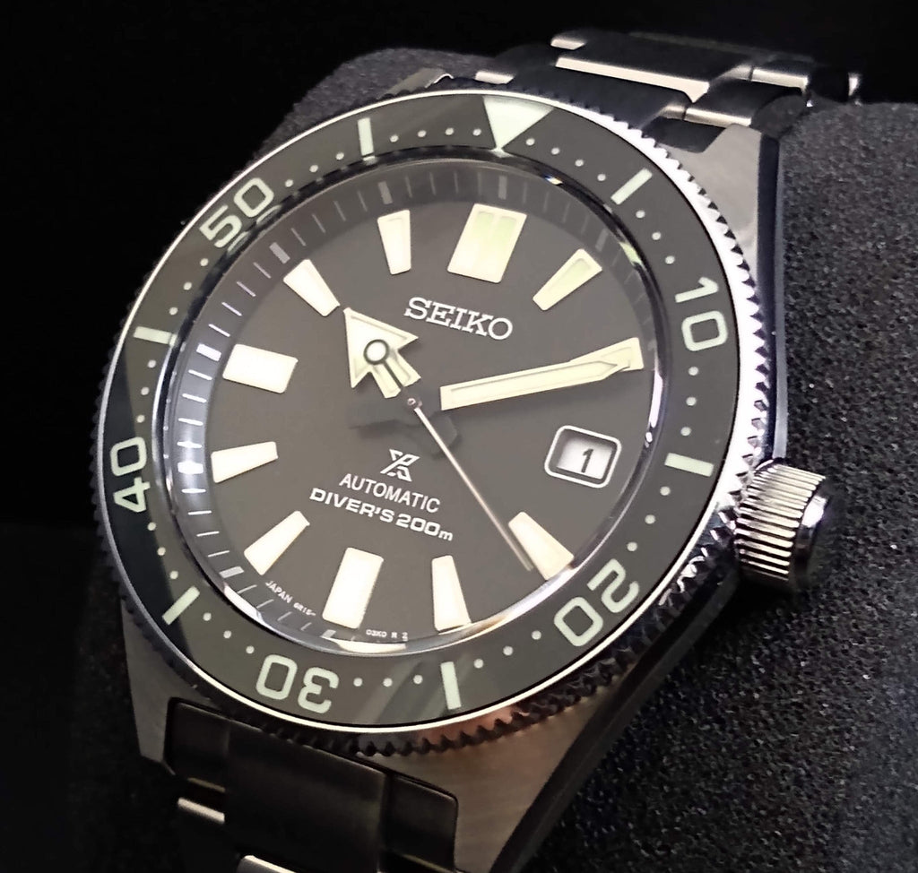 Seiko Prospex Automatic Diver Black Dial Silver Steel Strap Watch For Men - SPB051J1 wholesalehk.shop