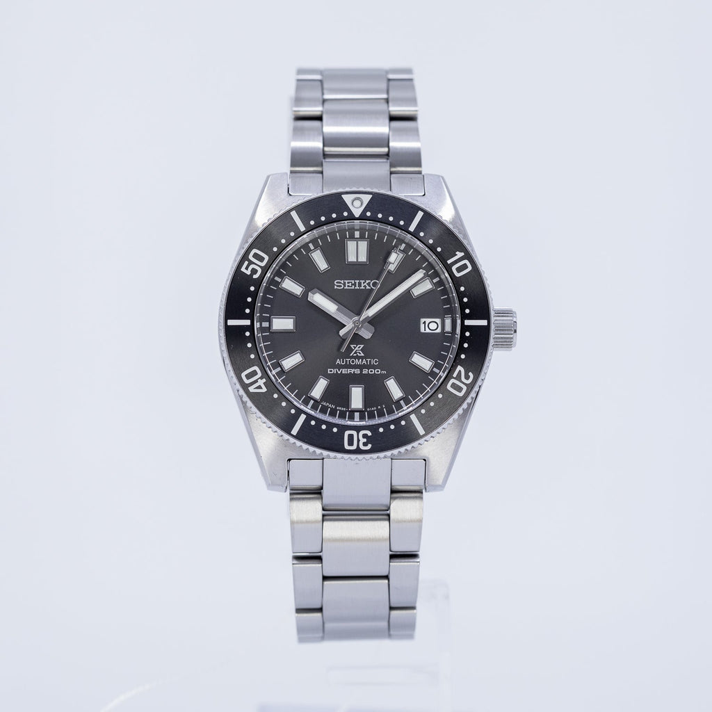 Seiko Prospex 1965 Modern Re Interpretation Automatic Black Dial Silver Steel Strap Watch For Men - SPB143J1 wholesalehk.shop