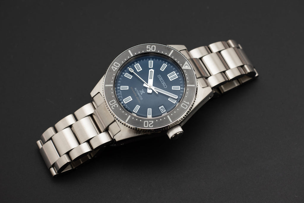 Seiko Prospex Automatic 1965 Dive 55th Anniversary Limited Edtion Blue Dial Silver Steel Strap Watch For Men - SPB149J1 wholesalehk.shop