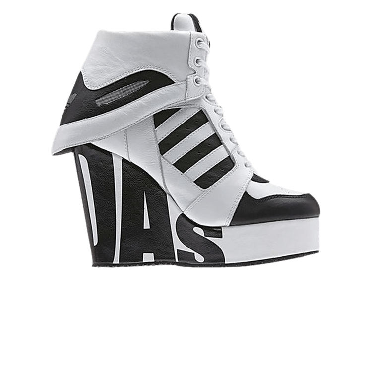 adidas JS Streetball Platform Jeremy Scott White Black (Women's) wholesalehk.shop