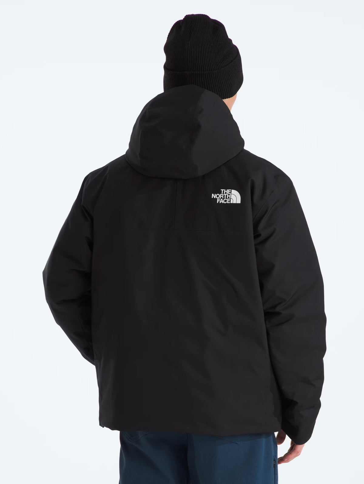 2026 New Arrival Giacca Imbottita con Cappuccio Mountain Range Nero wholesalehk.shop