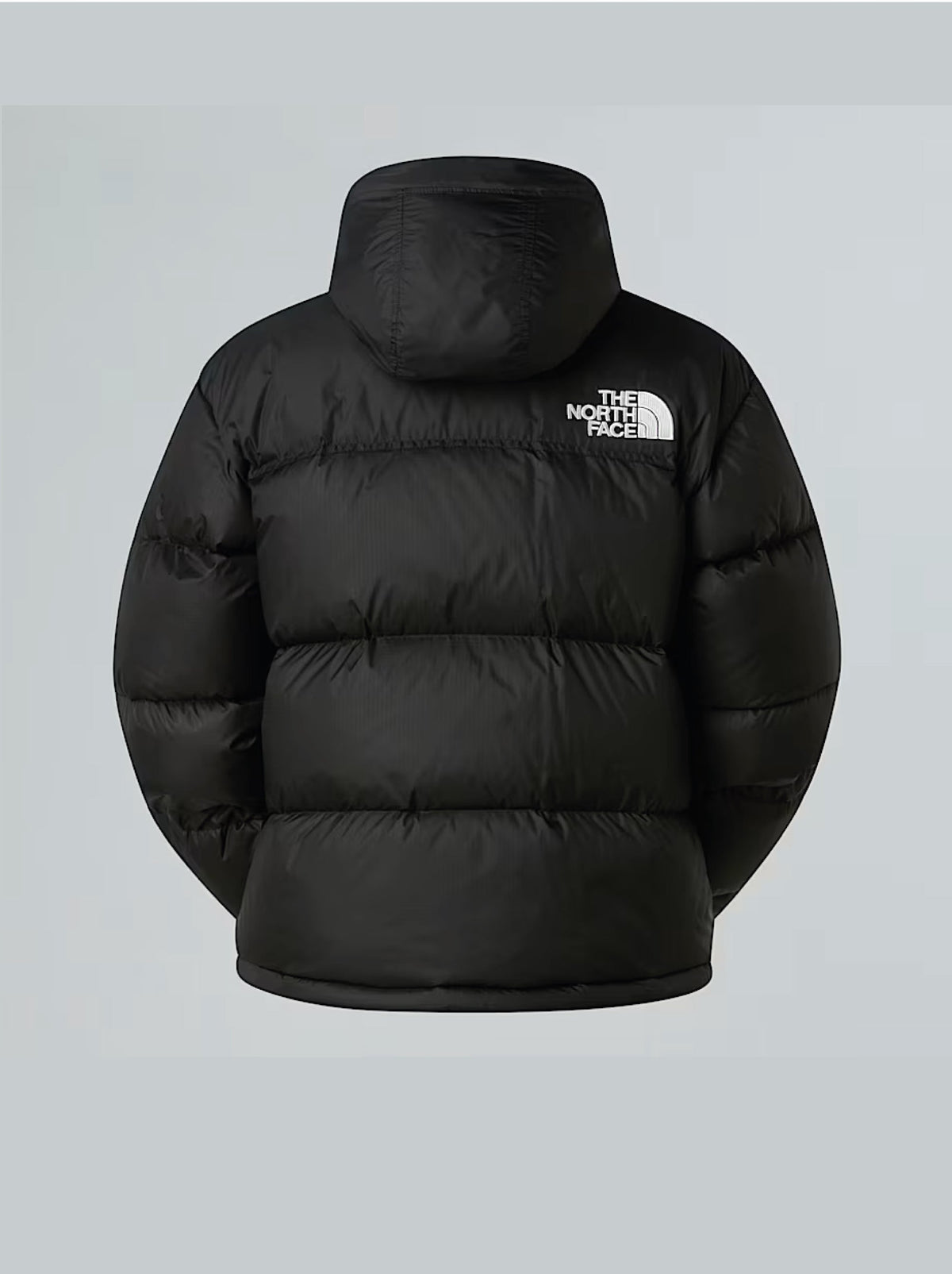 2026 New Arrival Giacca Retro Nuptse Squadrato da Donna Nero wholesalehk.shop