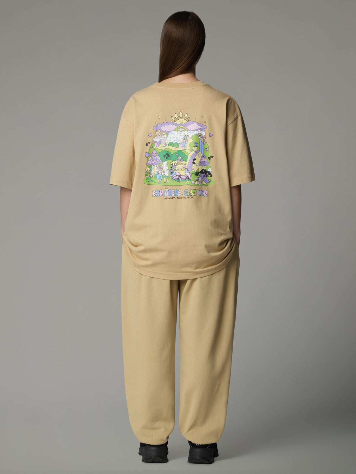 2026 New Arrival T-shirt Unisex Plasticfree Peaks Khaki wholesalehk.shop