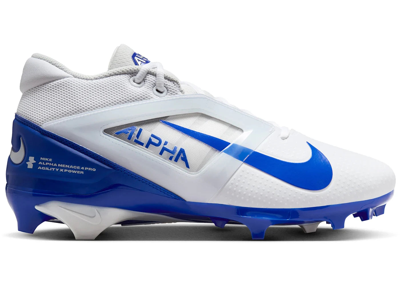 Nike Alpha Menace 4 Pro White Hyper Royal