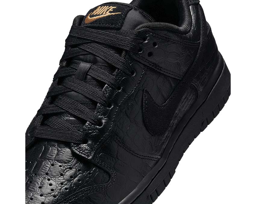 Nike Dunk Low SS W "Black Croc"