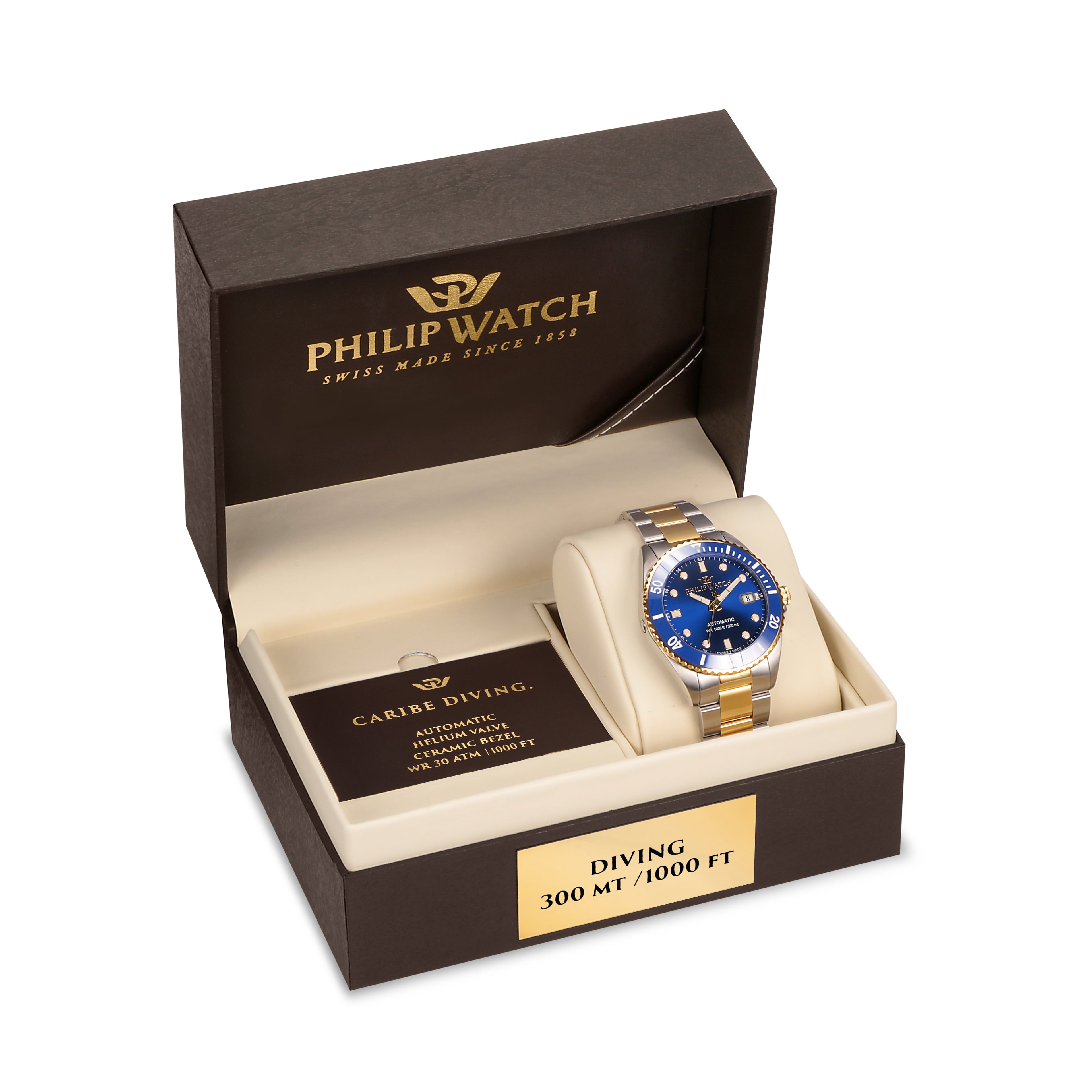 Philip Watch Caribe Diving Men's Watch R8223216010