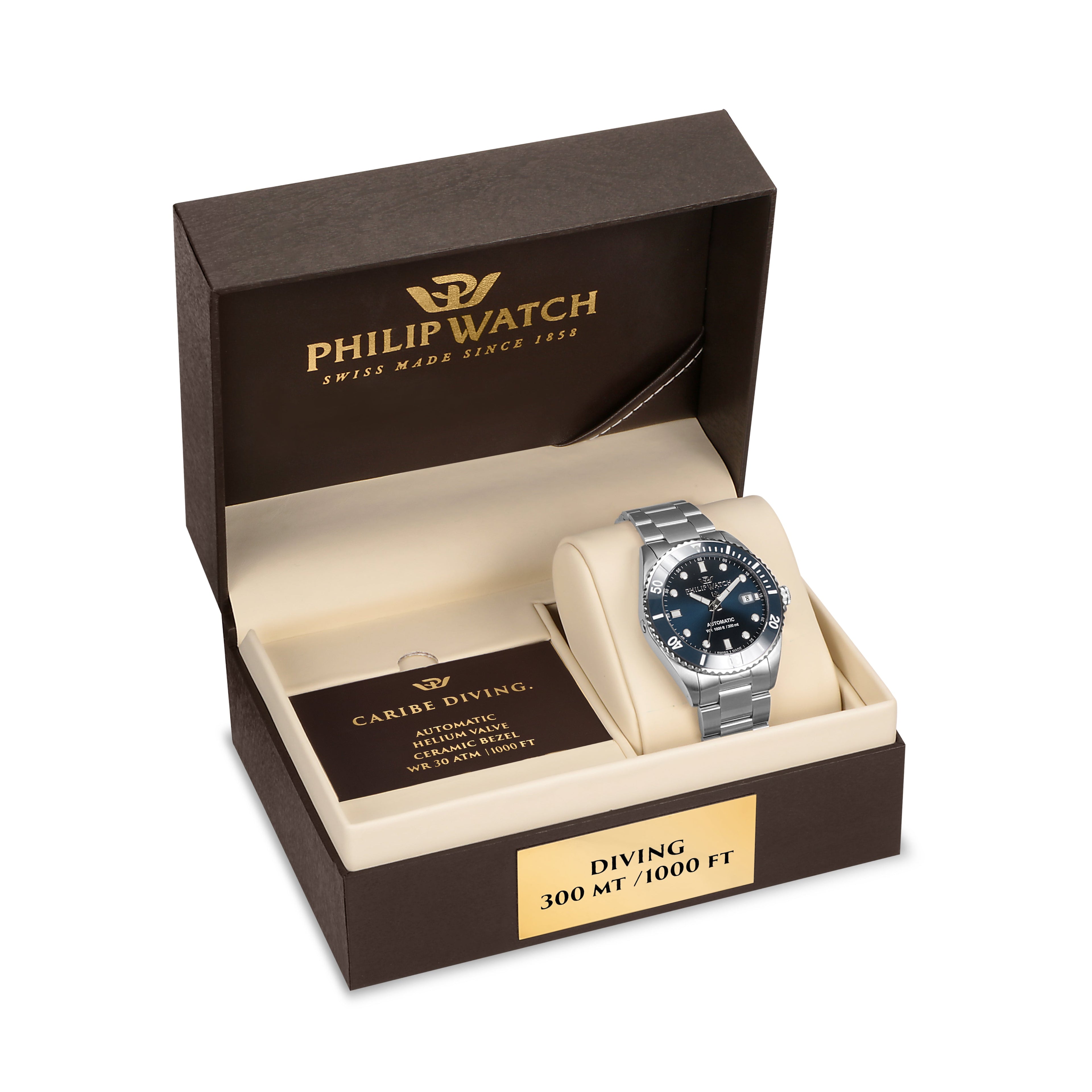 Philip Watch Caribe Diving Men's Watch R8223216011
