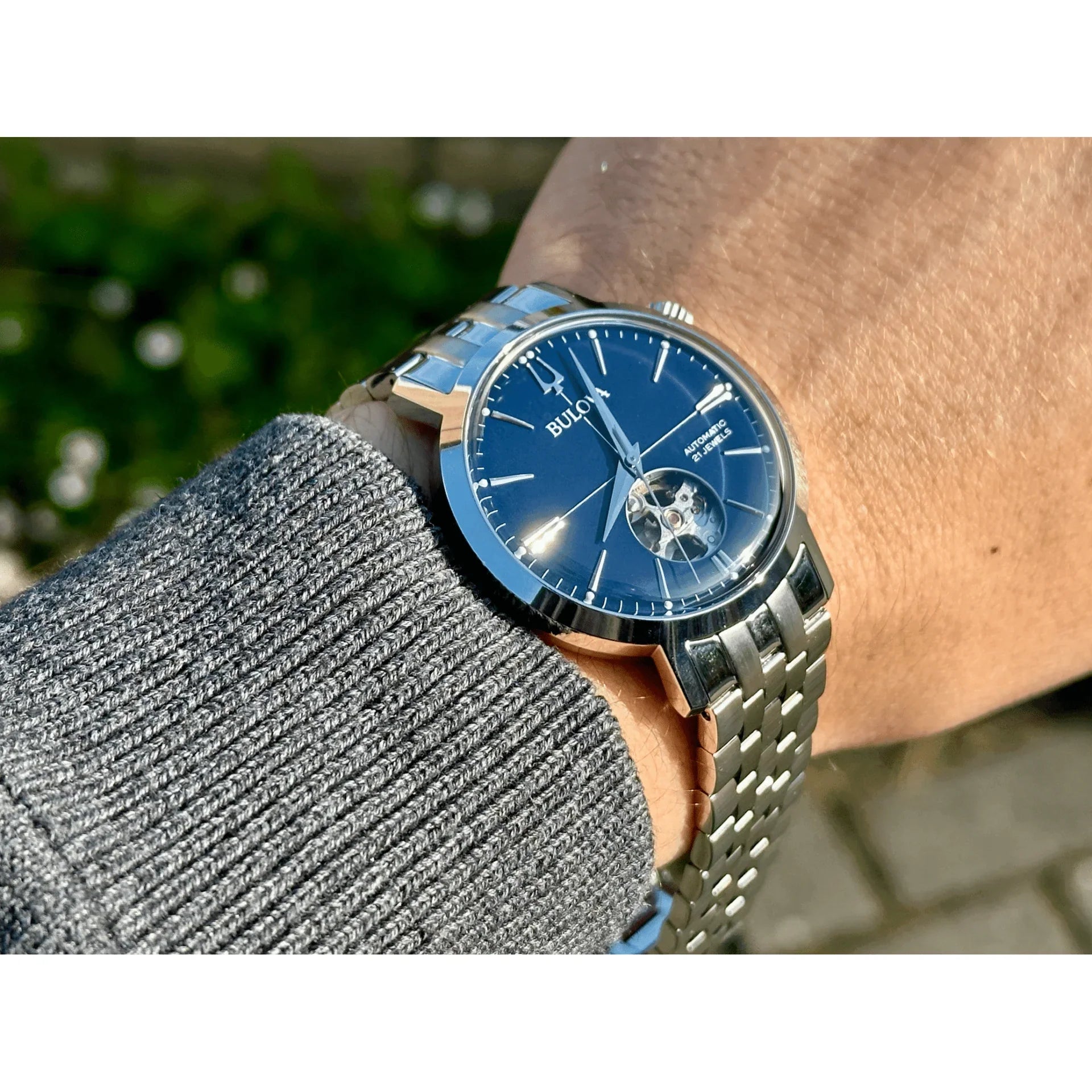 Bulova Aerojet Automatic Watch 96A320 wholesalehk.shop