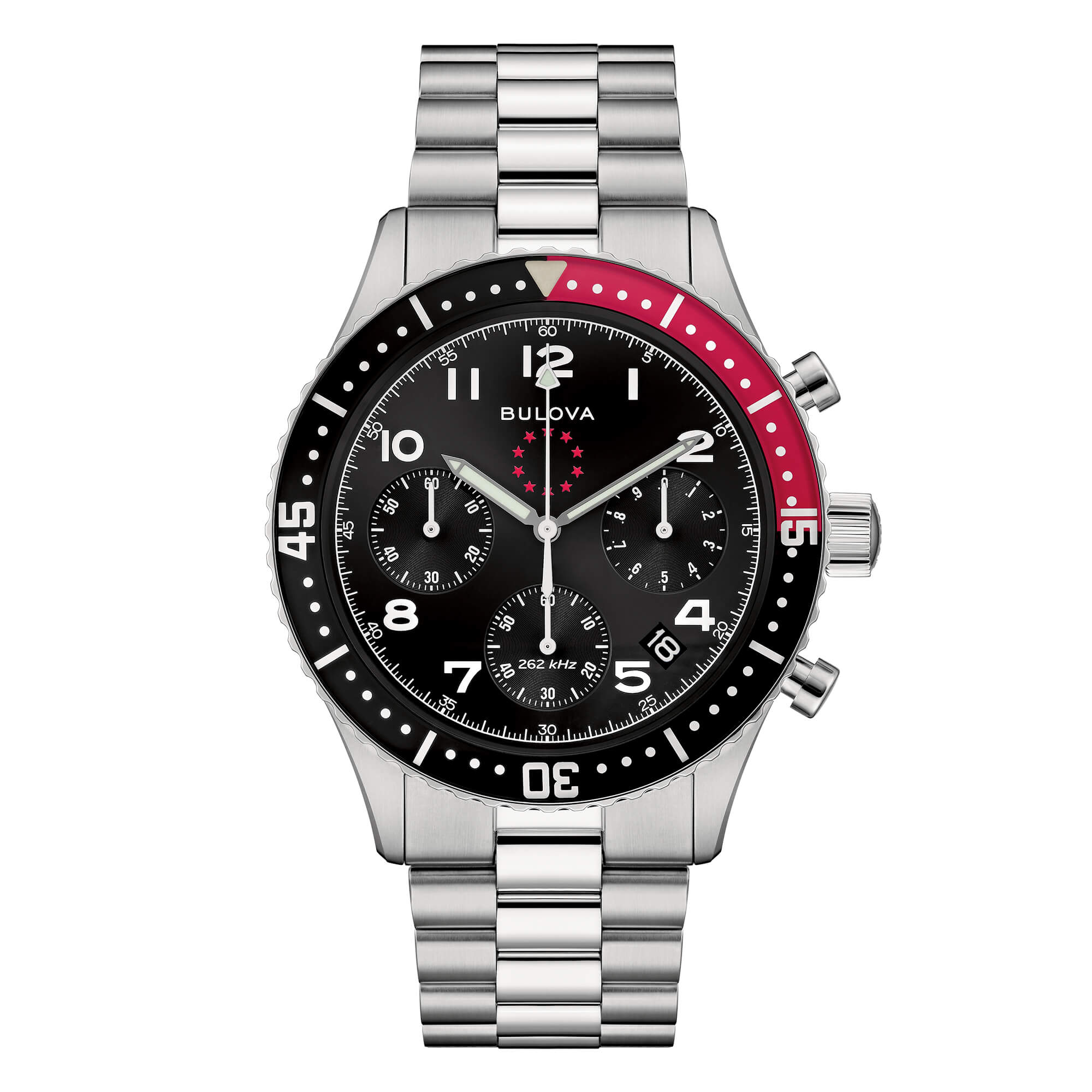 Bulova Marine Star Chronograph Watch 98B451 wholesalehk.shop