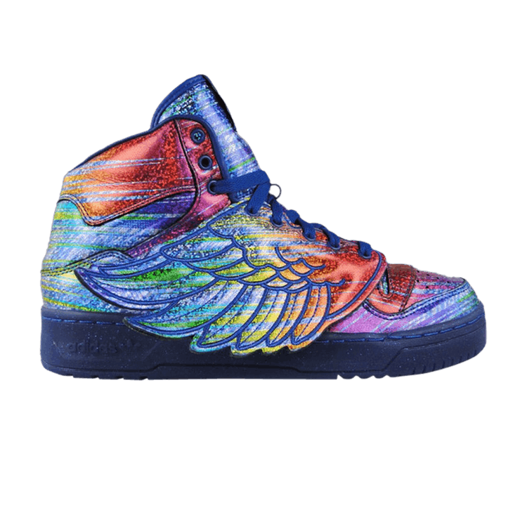 adidas JS Wings Jeremy Scott Rainbow Foil wholesalehk.shop