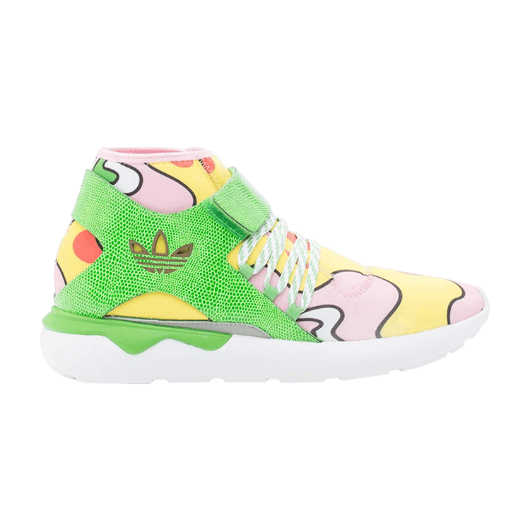 adidas JS Tubular Yellow Green wholesalehk.shop