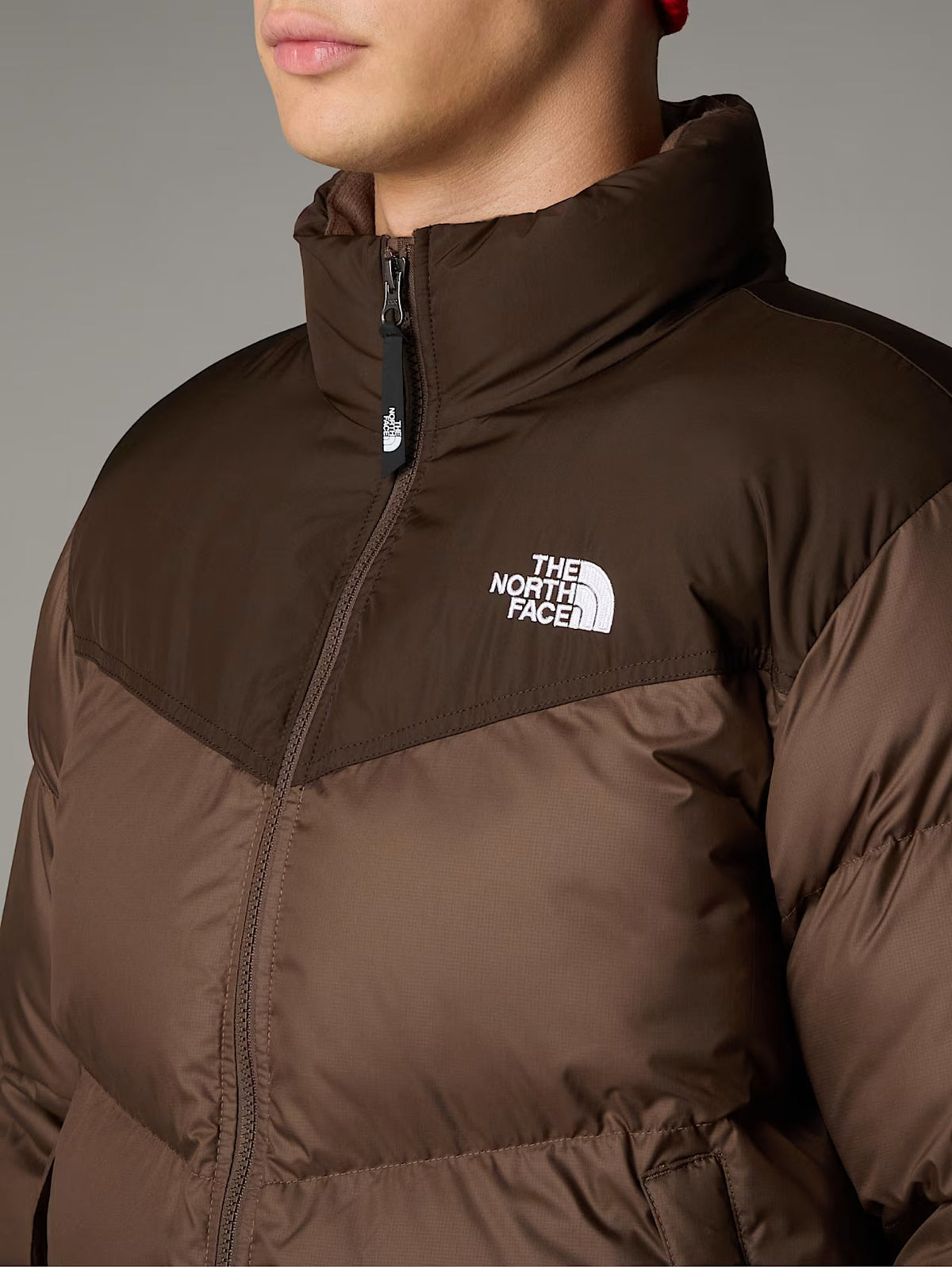 2026 New Arrival Piumino Squadrato Saikuru da Uomo Marrone wholesalehk.shop