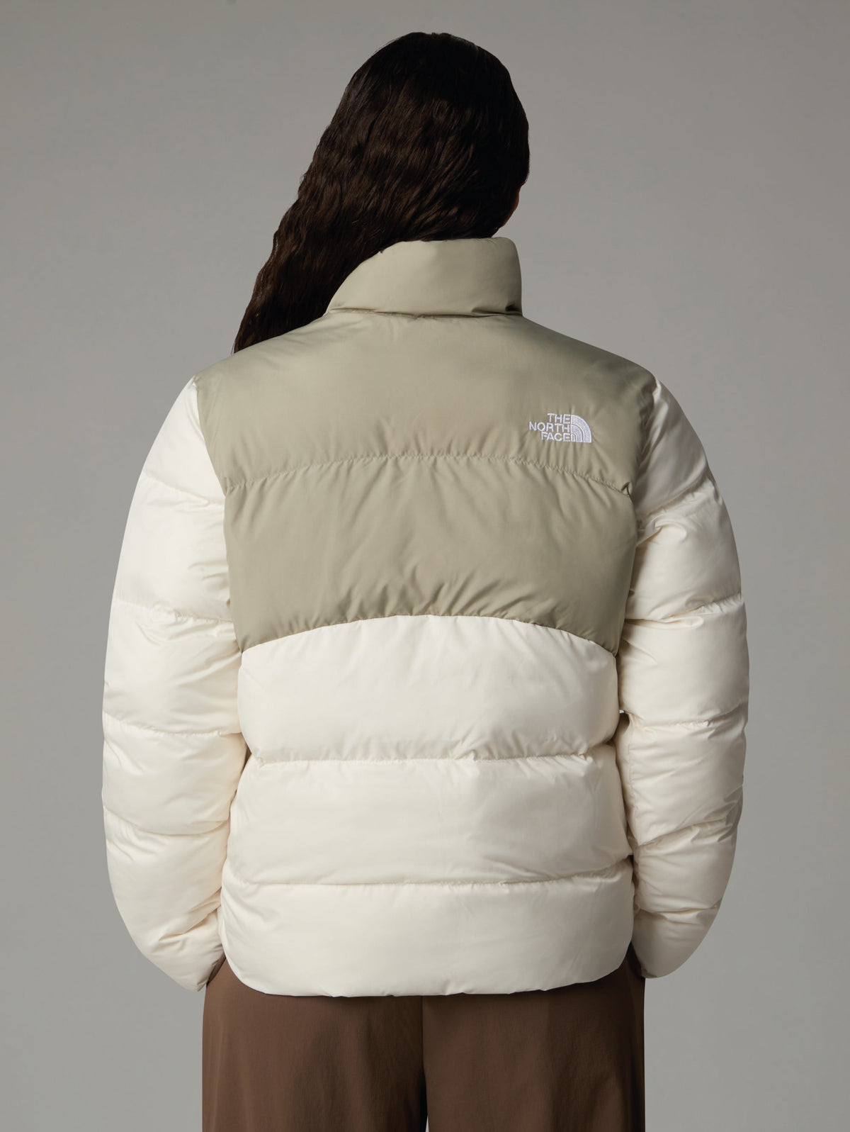 2026 New Arrival Piumino Saikuru Squadrato Beige/Bianco wholesalehk.shop