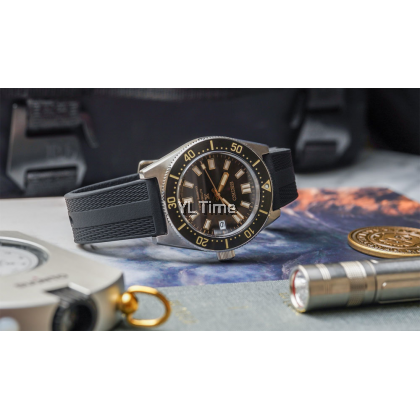 Seiko Prospex 1965 Diver's Modern Re-Interpretation Automatic Brown Dial Black Rubber Strap Watch For Men - SPB147J1 wholesalehk.shop