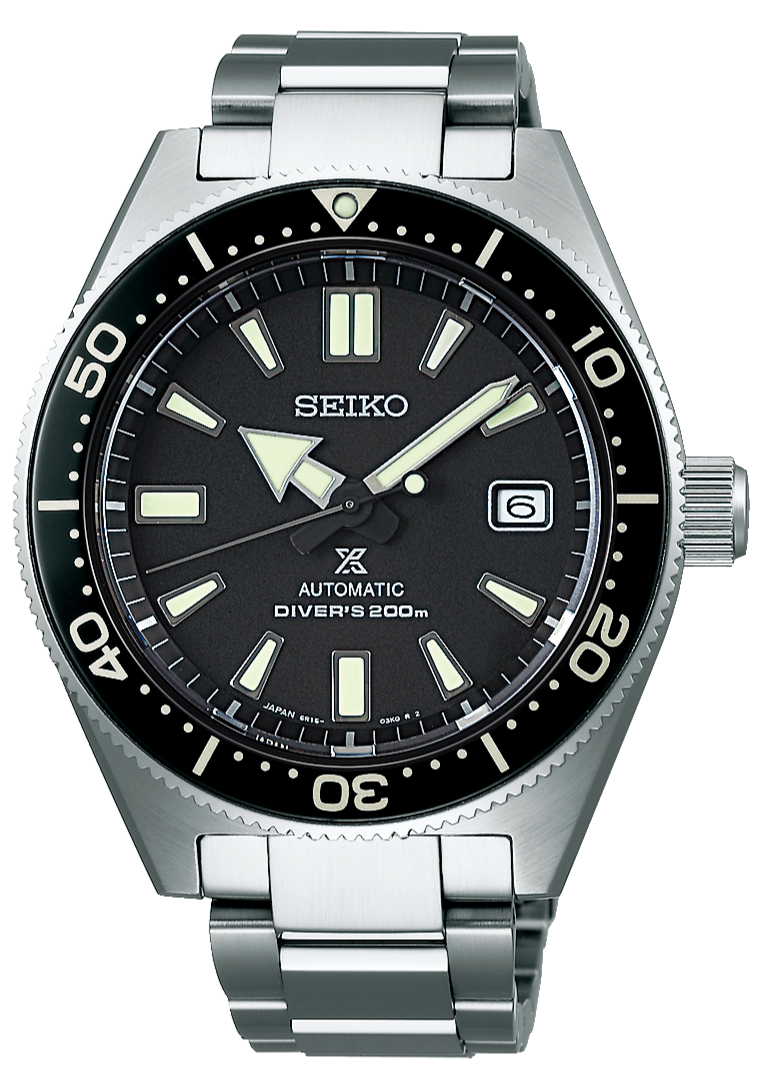 Seiko Prospex Automatic Diver Black Dial Silver Steel Strap Watch For Men - SPB051J1 wholesalehk.shop