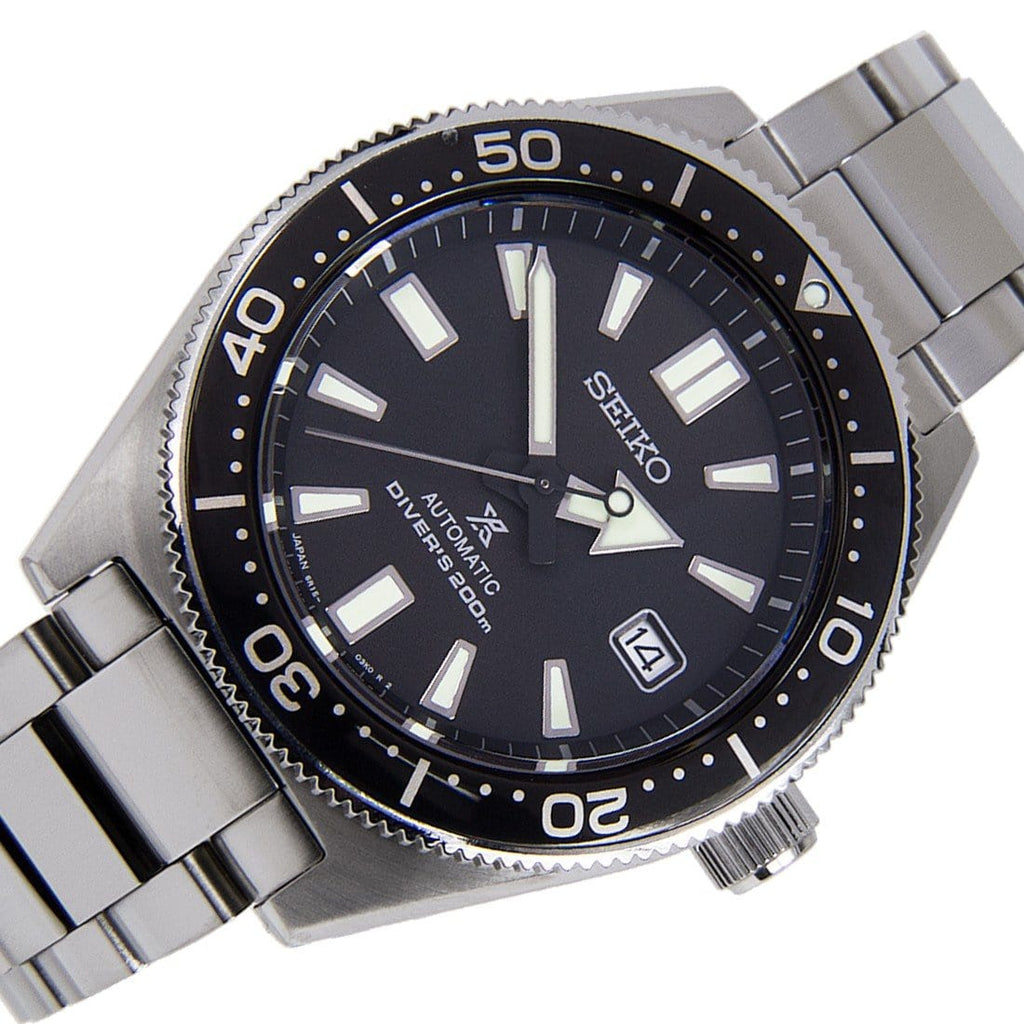 Seiko Prospex Automatic Diver Black Dial Silver Steel Strap Watch For Men - SPB051J1 wholesalehk.shop