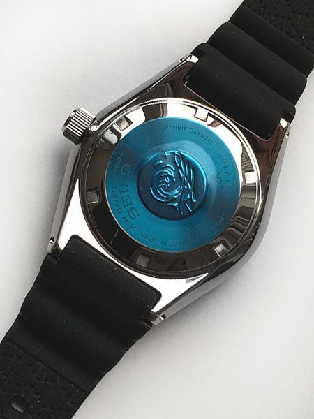 Seiko Prospex Analogue Automatic Diver Blue Dial Black Rubber Strap Watch For Men - SPB053J1 wholesalehk.shop