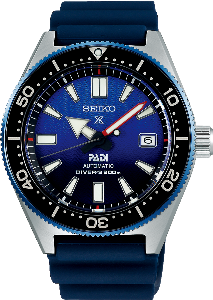 Seiko Prospex PADI Special Edition Divers 200M Blue Dial Blue Rubber Strap Watch For Men - SPB071J1 wholesalehk.shop